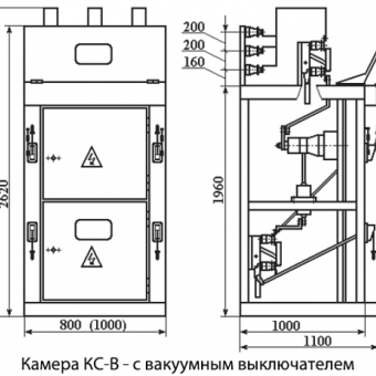 Камеры серии КС для распределительных сетей 10 кВ фото 3