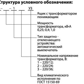 Ящики с понижающим трансформатором ЯТП фото 2