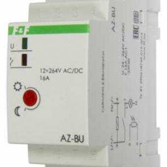 Фотореле AZ-BU  12-260B AC/DC  16А  IP20  с выносным герметичным фотодатчиком фото 1