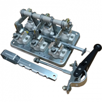 Рубильник РС-2/1П 250А  со смещенным приводом, вал 180 мм, правый фото 1